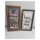 Two Decorative Wall Frames