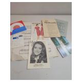 Ephemera Lot with Autograph