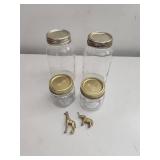 Glass Jars with Lids