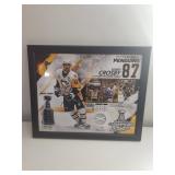 Framed Sidney Crosby Collage