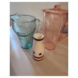 Three Decorative Pitchers
