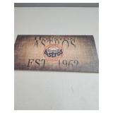 Houston Astros Wall Plaque