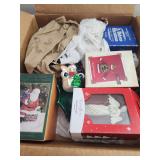 Holiday Decor Lot with Ornaments