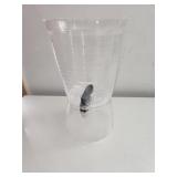 Clear Plastic Beverage Dispenser