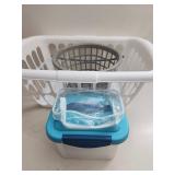 Laundry Basket and Containers