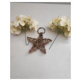 Wicker Star Ornament
