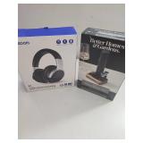 Headphones and Wine Opener Set