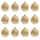 Gold Mercury Glass Ornaments