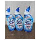 3 Lysol Cleaners