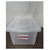 Staples Transparent File Box