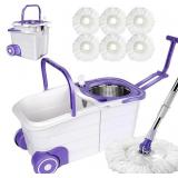 Spin Mop and Bucket Set