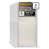 6-Pack Filtrete MPR 300 Filters