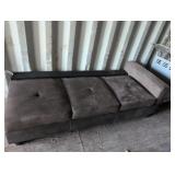 Upholstered Sofa Section