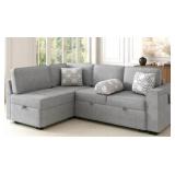 Gray Sectional Sofa Bed