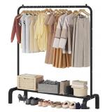JIUYOTREE Metal Clothing Rack