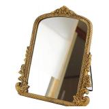 Gold Carved Vanity Mirror