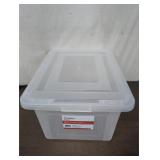 Staples Transparent File Box