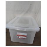 Staples Transparent File Box
