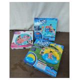 Three Inflatable Pool Toys