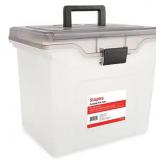 Staples Portable File Box