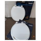Two White Toilet Seats