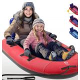 QPAU Inflatable Snow Tube