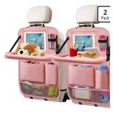 Pink Car Backseat Organizers