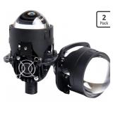 Bi-LED Projector Lens Set (2-Pack)