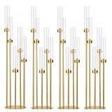 5 Gold Candelabras
