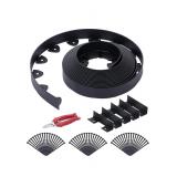 90ï¿½ Black Landscape Edging Kit