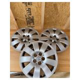 3 Toyota Hubcaps