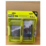 Ryobi 25-Piece Drill Bit Set