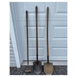 Three Garden Tools