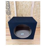 Black Subwoofer Box Enclosure