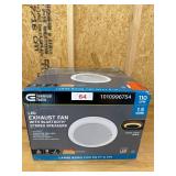 LED Exhaust Fan w/ Speakers
