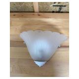 Frosted Glass Wall Sconce