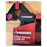 Husky 4-Piece Clamp Set