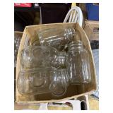 12 Glass canning Jars
