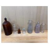 Glass Bottles Lot
