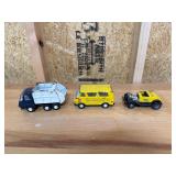 Three Die-Cast Vehicles