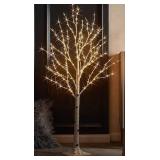 LED Birch Tree Decor