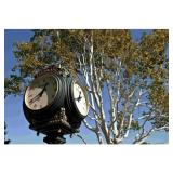 Canvas Art With Clock