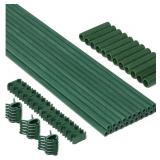 Axpace 62pcs Garden Stakes Kit