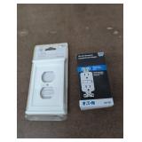 GFCI Outlet & Plate Set
