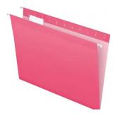 Pendaflex Pink File Folders