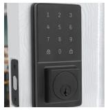 Honeywell Matte Black Deadbolt