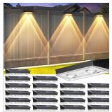 20-Pack Solar Fence Lights
