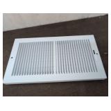 White Floor Register