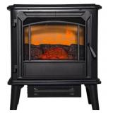 20.87' Black Electric Stove