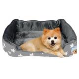 Gray Star Pet Bed